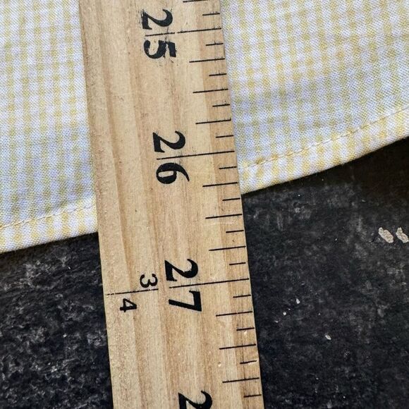 Izod Women’s NWT Yellow Button Up Shirt Formal Casual Style Size XL cotton Blend - Picture 6 of 10